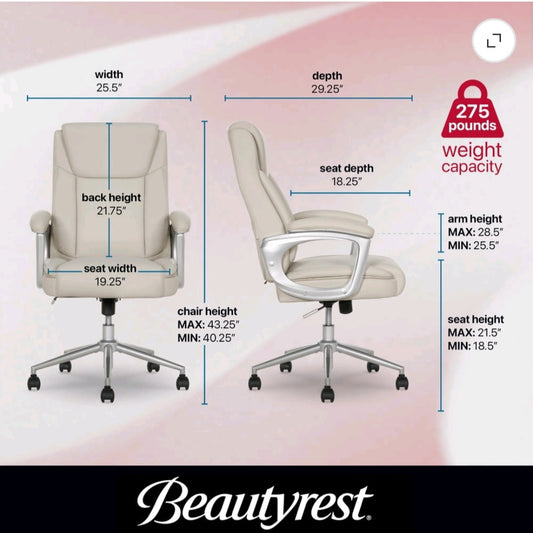 Beautyrest Executive Office Chair