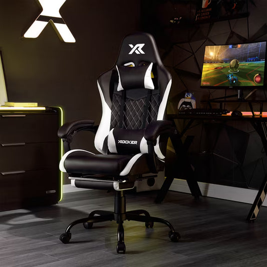 X Rocker Gaming Chair with Footrest