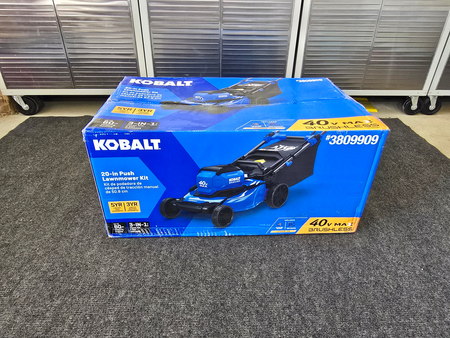 Kolbalt 40v Push Mower