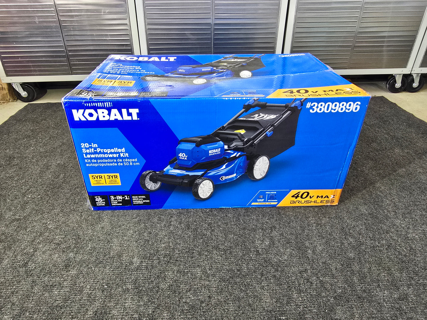 Kolbalt 40v Self-Propelled Lawn Mower