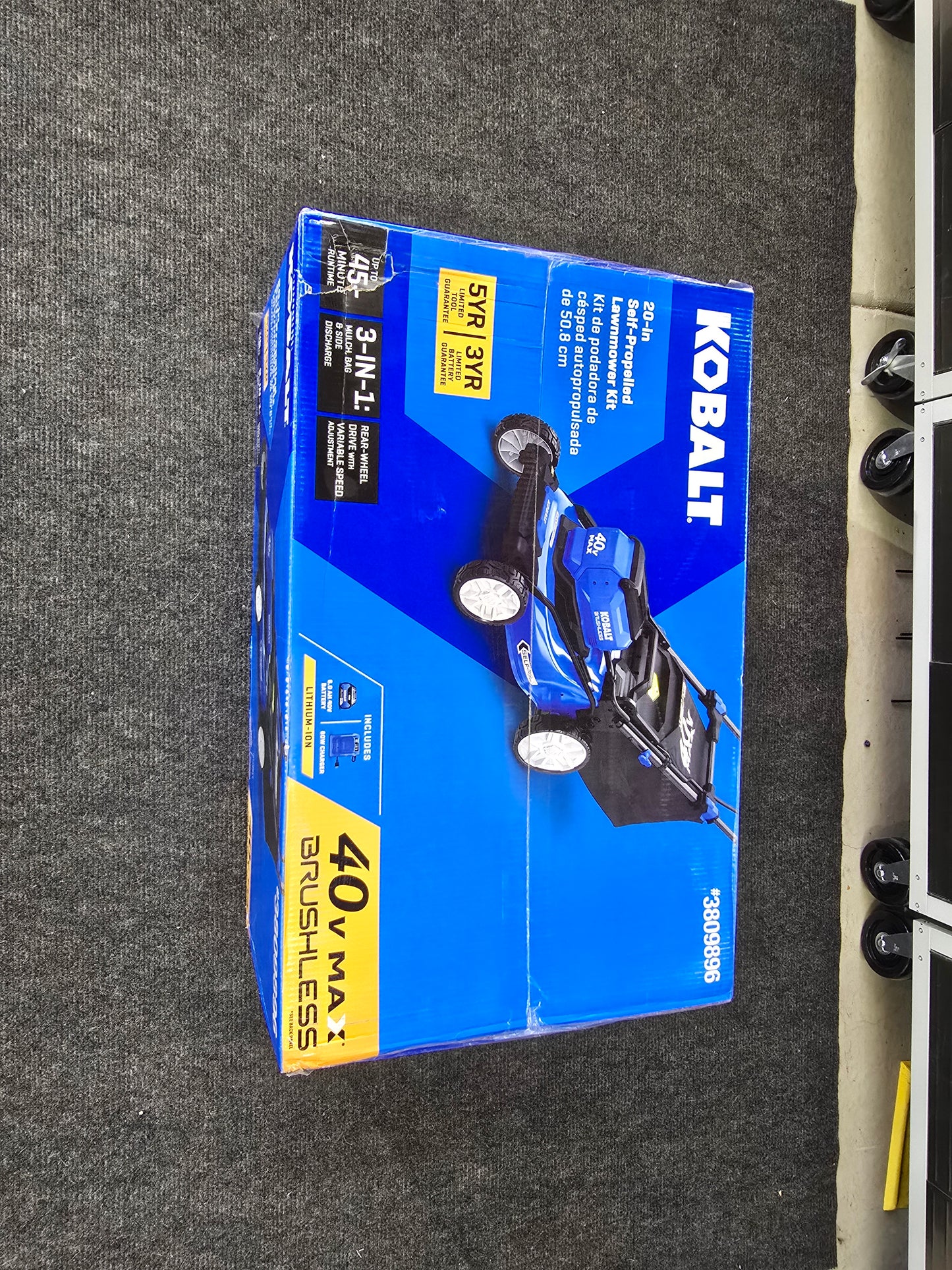 Kolbalt 40v Self-Propelled Lawn Mower