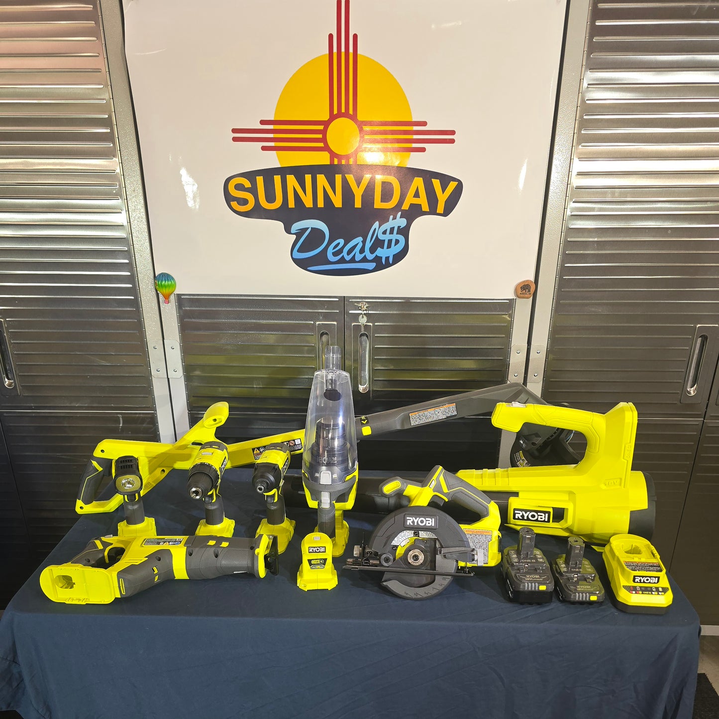 Ryobi 9x-Tool Bundle