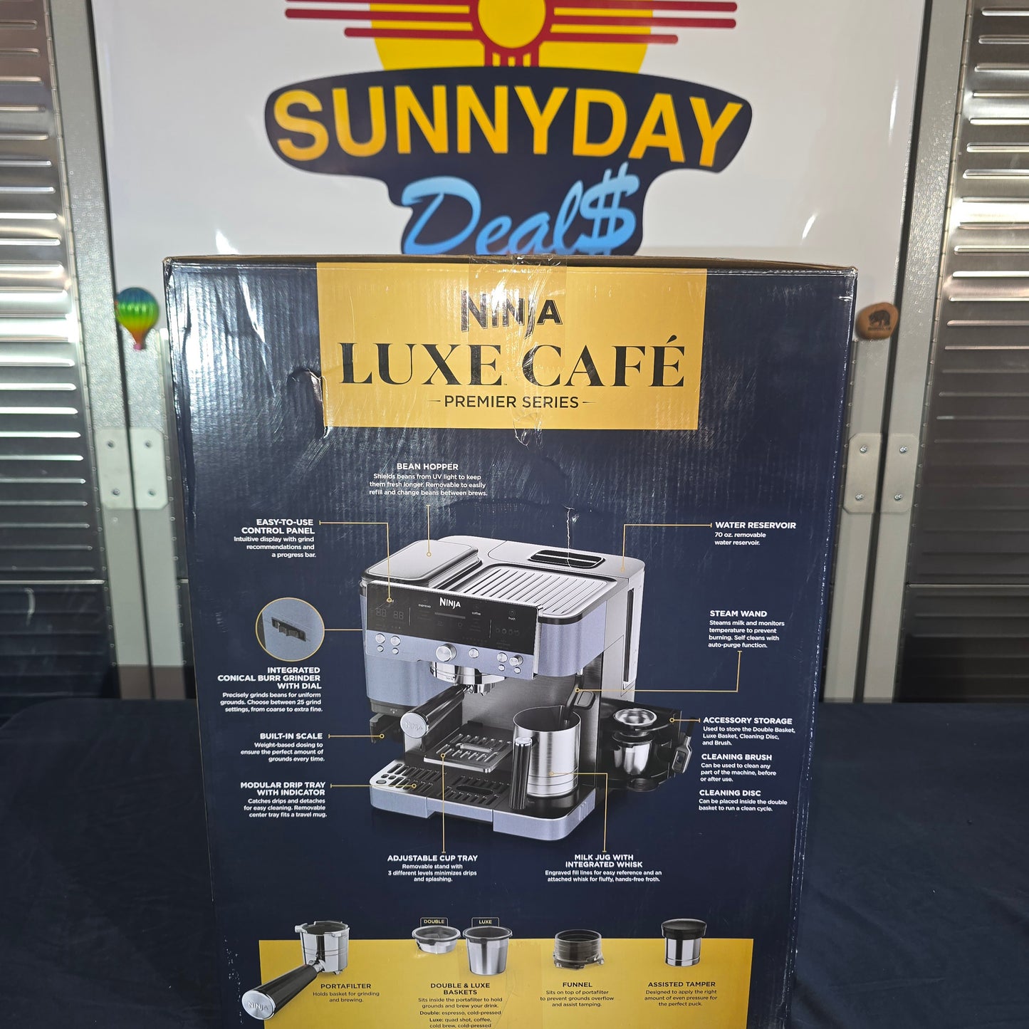 Ninja Luxe Café Premier (BLUE) Series 3-in-1 Espresso