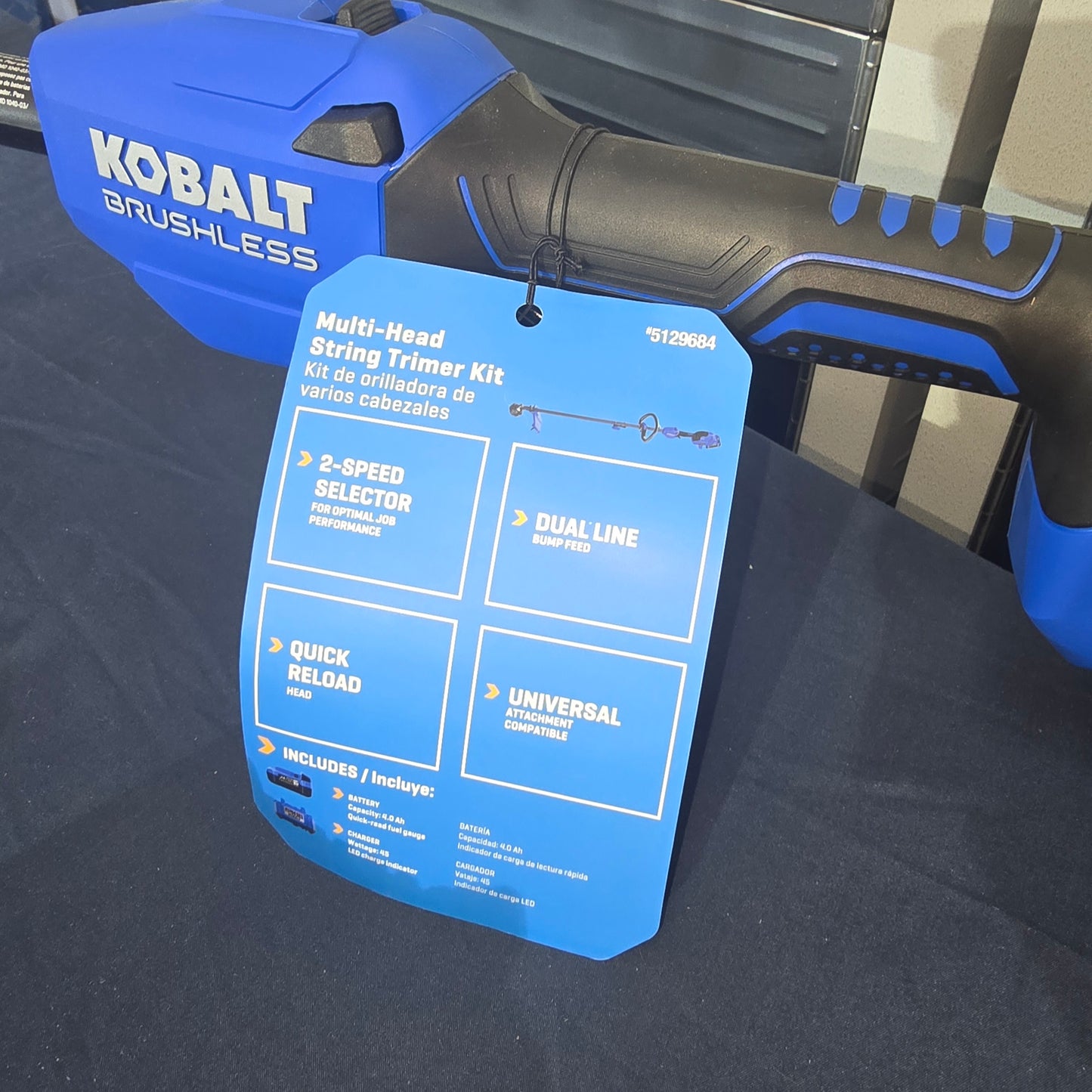 Kobalt 24v 15-in Split Shaft Trimmer (Battery & Charger Included)