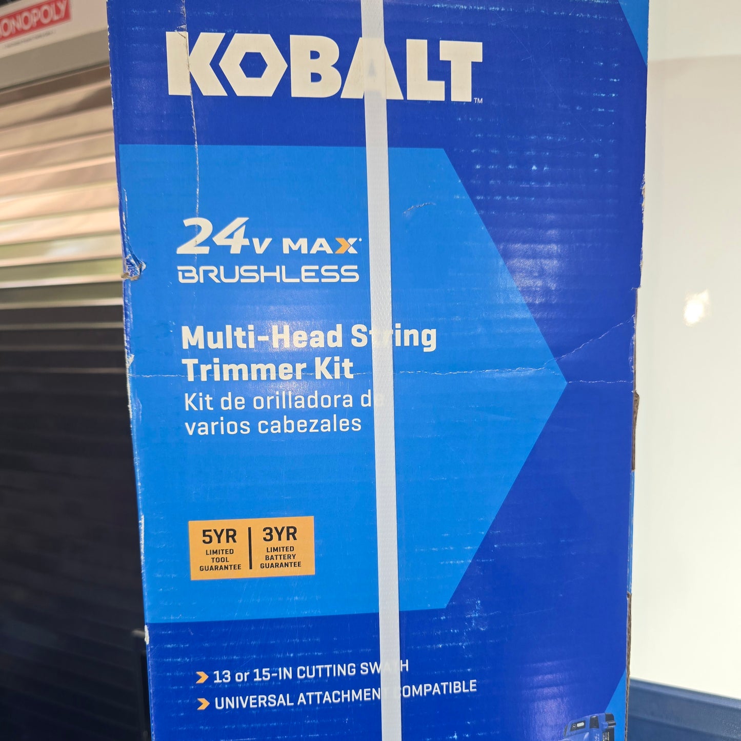 Kobalt 24v 15-in Split Shaft Trimmer (Battery & Charger Included)