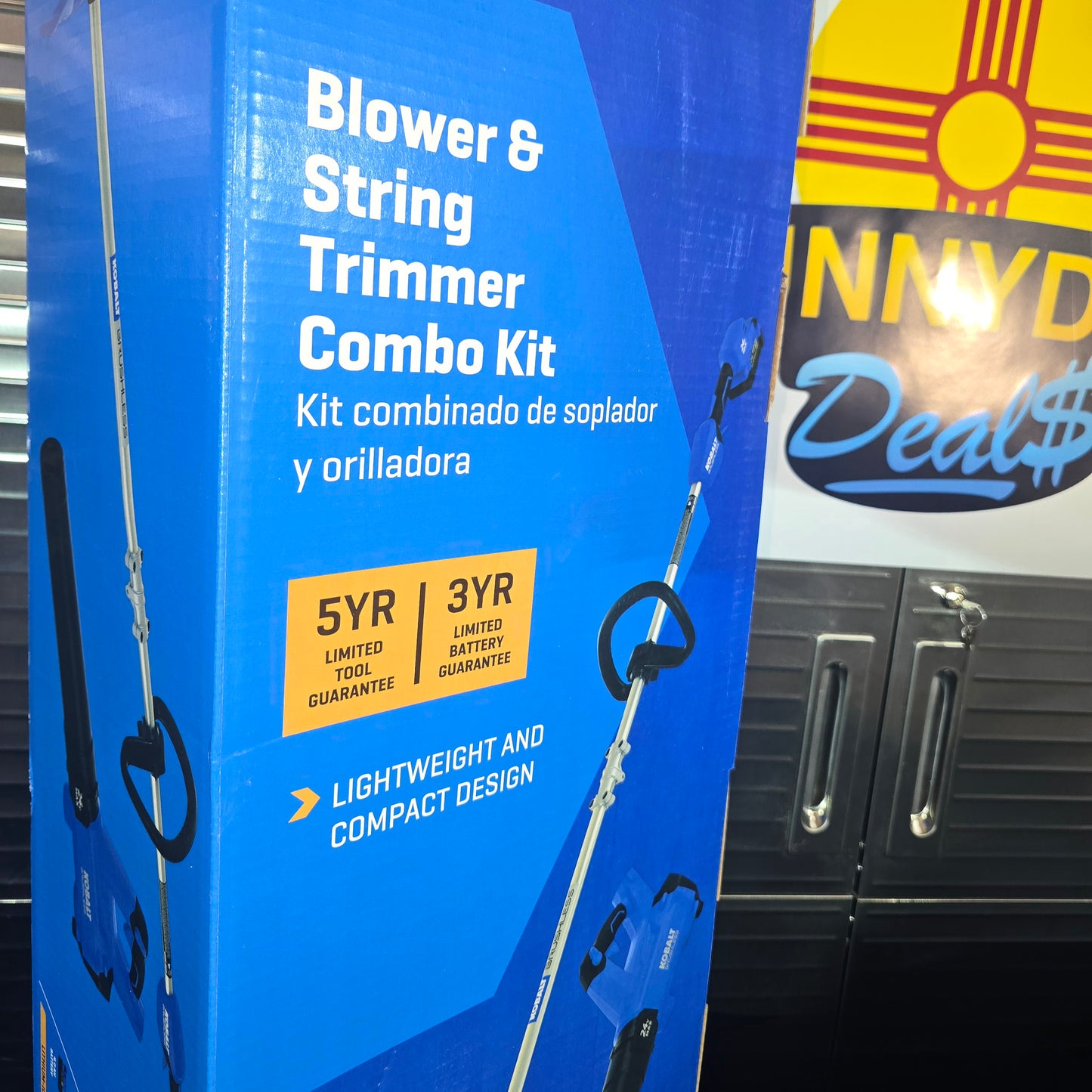 Kobalt 24v String Trimmer and Leaf Blower (Battery & Charger Included)