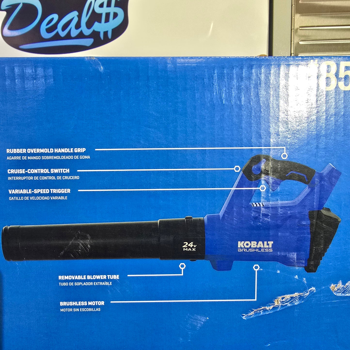 Kobalt 24v String Trimmer and Leaf Blower (Battery & Charger Included)