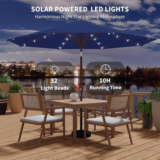 9ft solar (LED) Umbrella