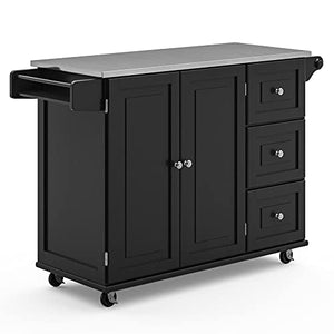 Black Buffet Table