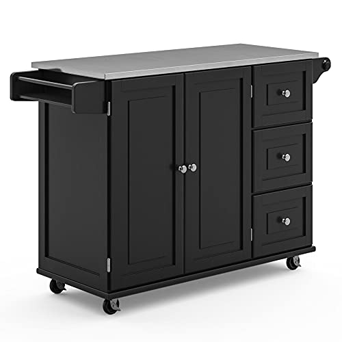 Black Buffet Table