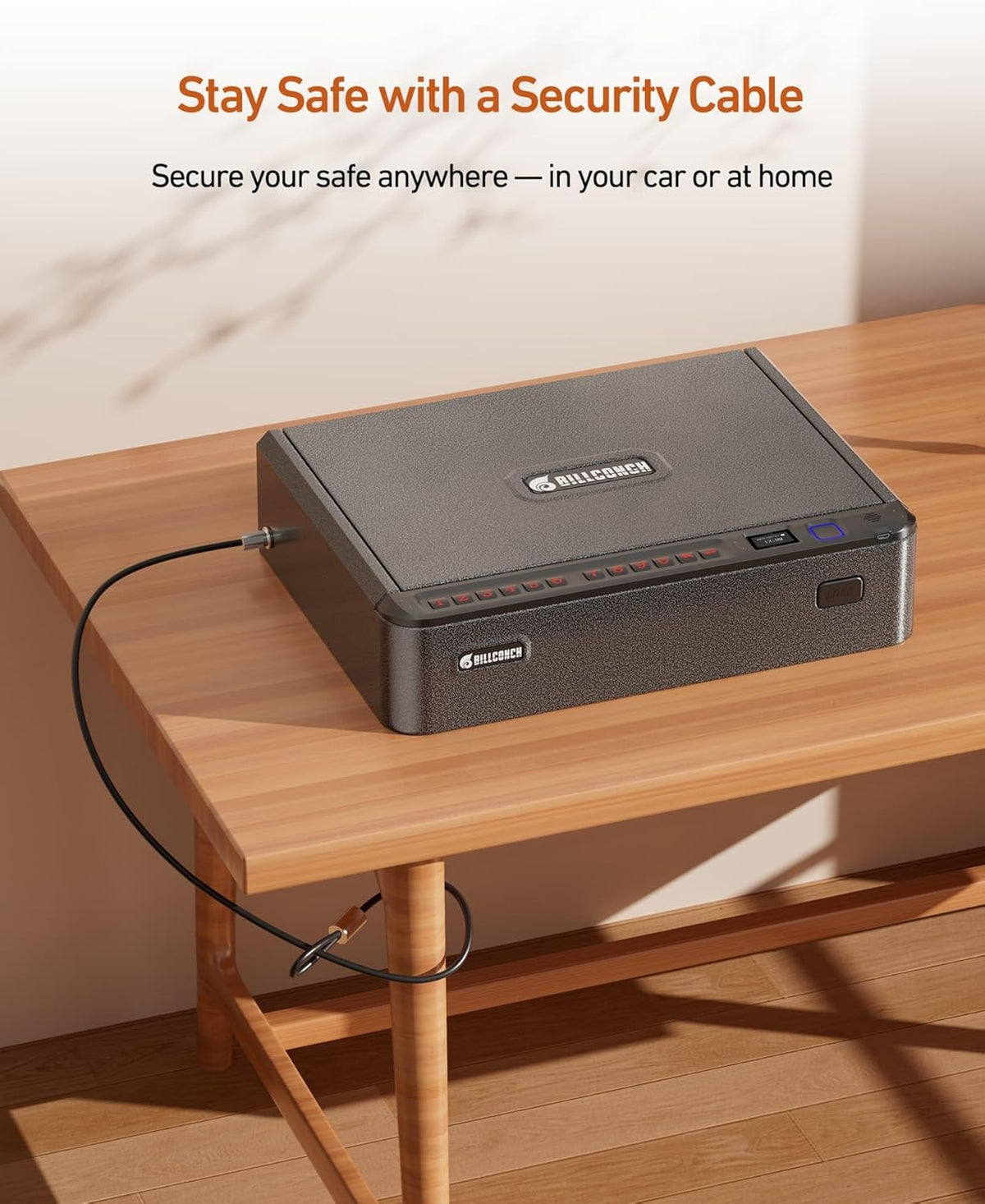 Large - Biometric Smart Safe