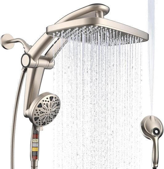 Nickle - Filtered Dual Shower Head Combo with Magnetic Dock
