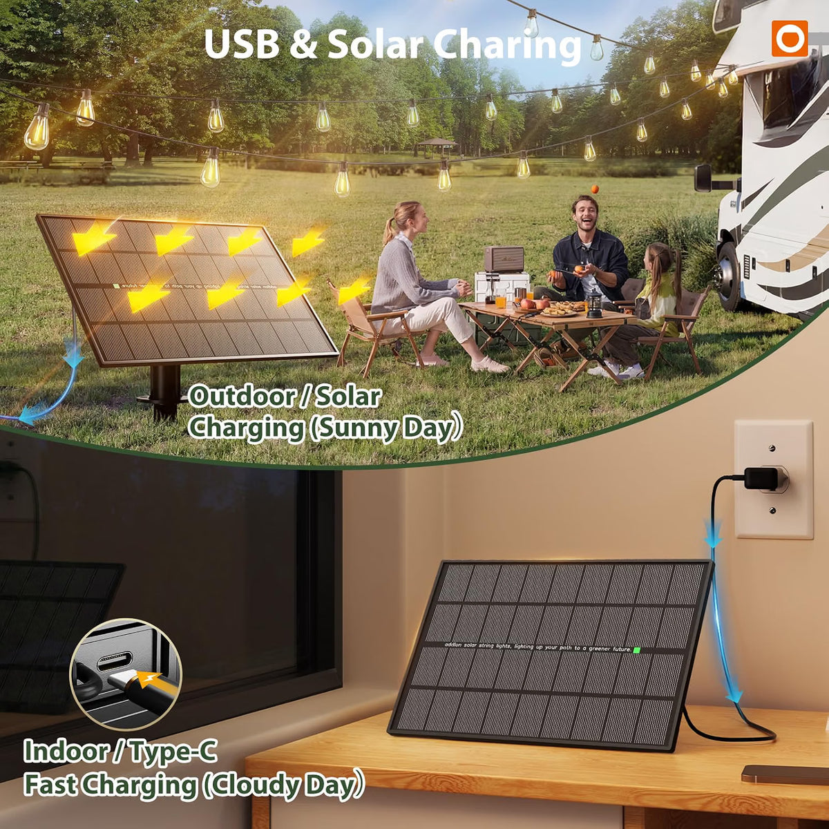 198FT Solar Outdoor String Lights with Remote $85$90
