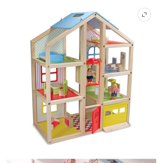 Melissa & Doug Hi-Rise Dollhouse