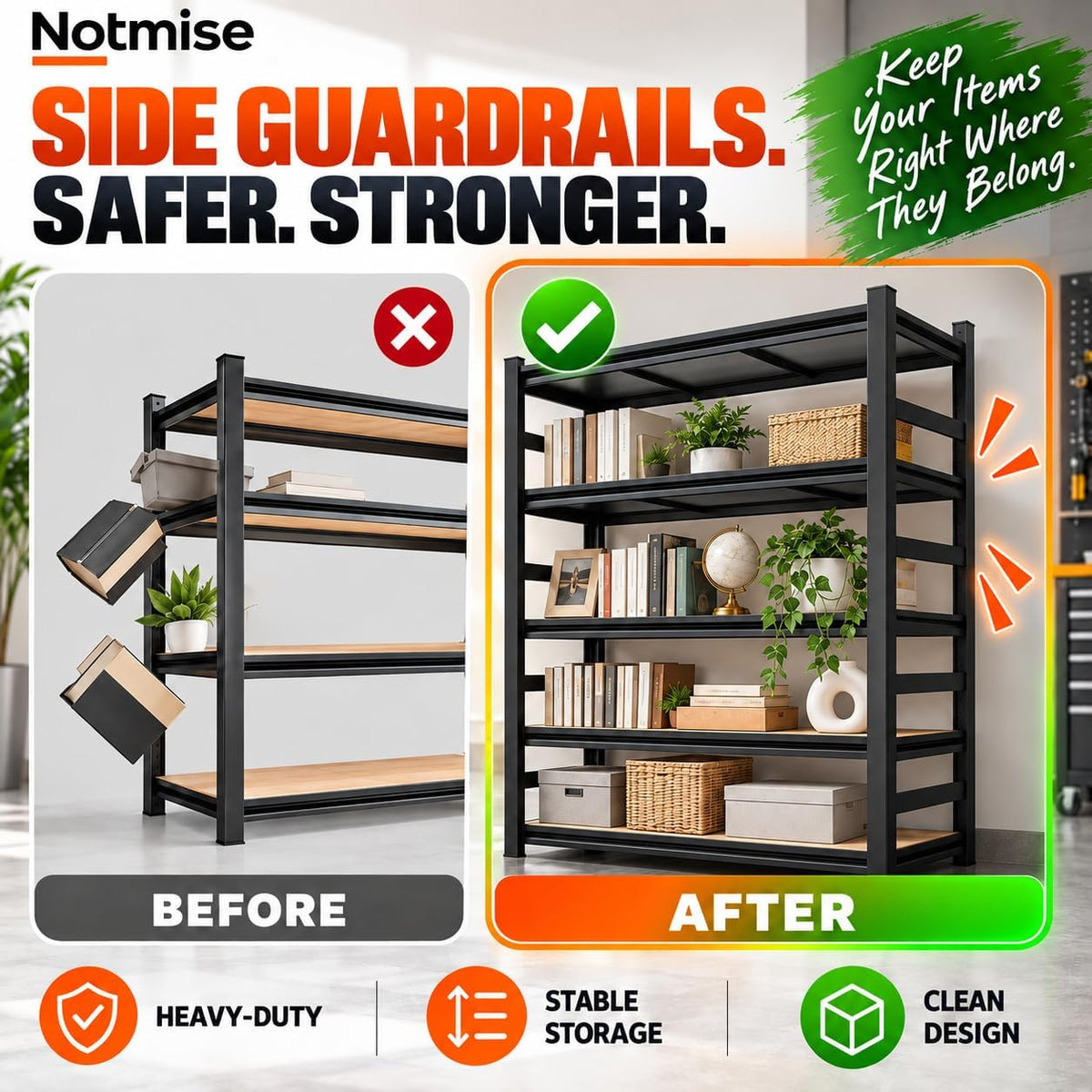High Capacity Shelving Unit