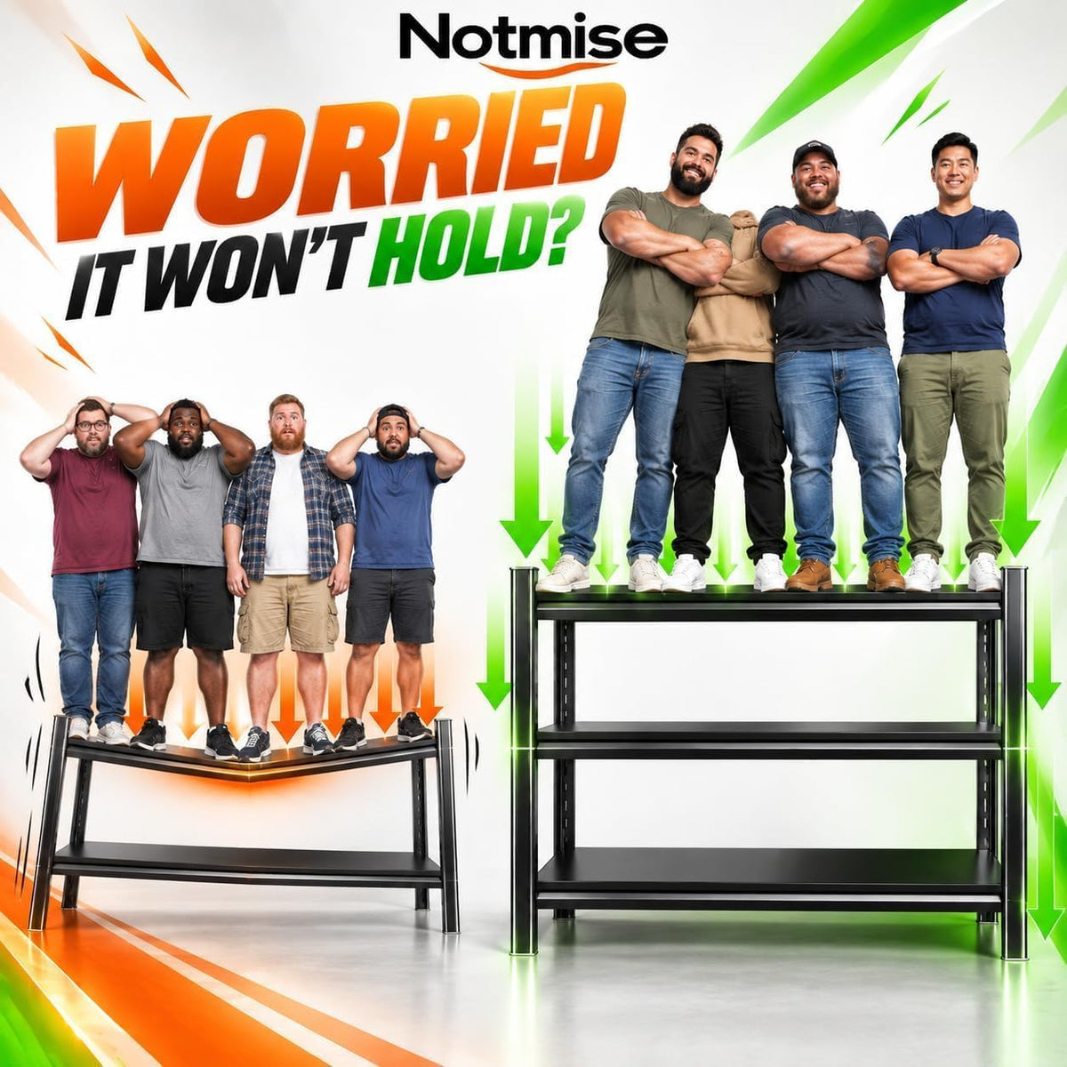 High Capacity Shelving Unit