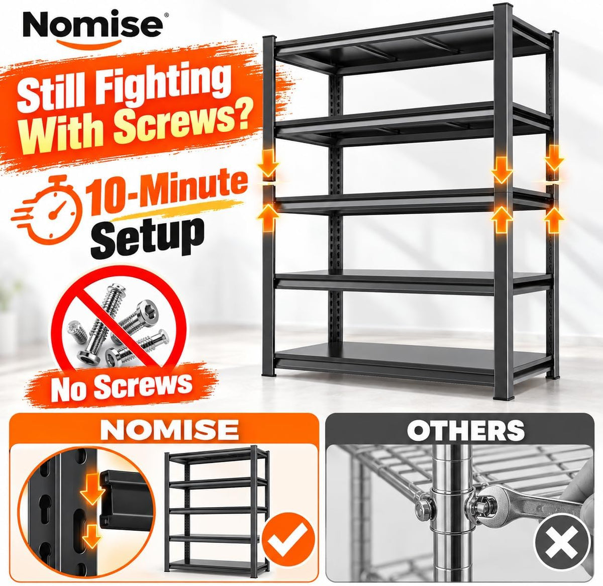 High Capacity Shelving Unit