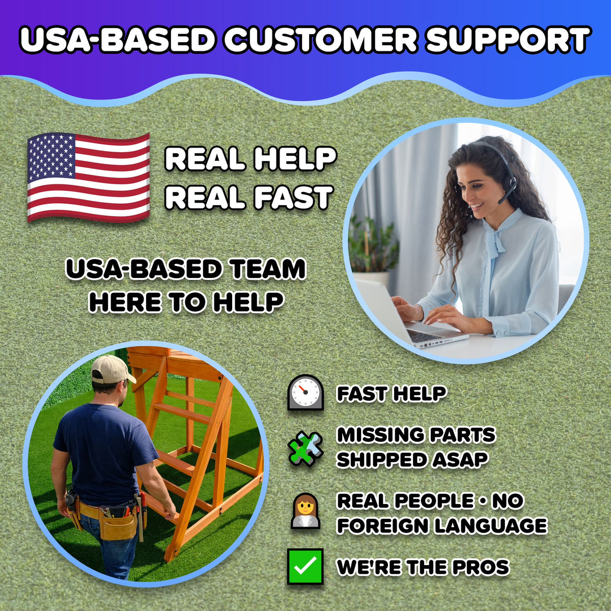 Swing Set with Saucer and slide