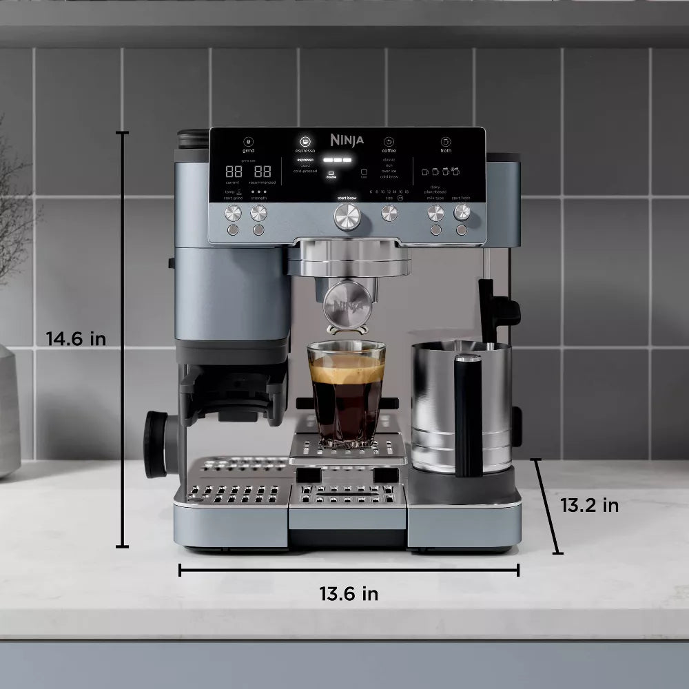 Ninja Luxe Café Premier (BLUE) Series 3-in-1 Espresso